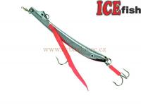 ICE fish Pilker MAK Silver - Nikl 400g